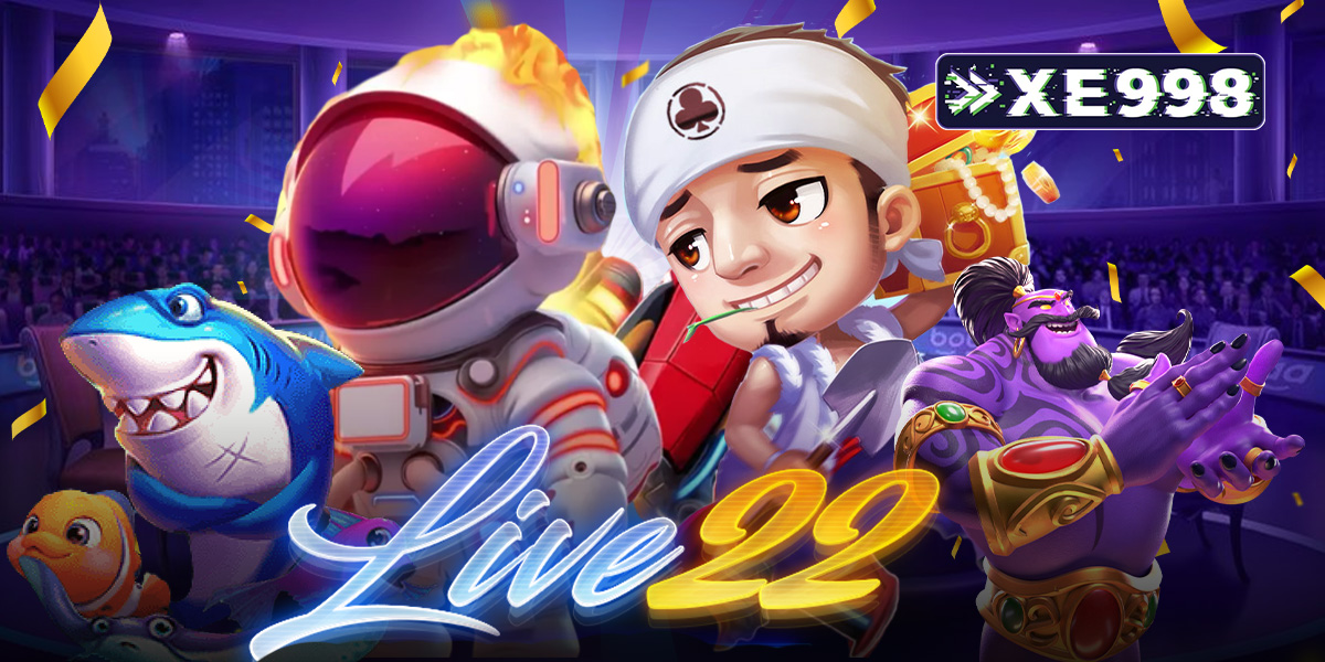 Live22 คาสิโนออนไลน์ เว็บตรง มาพร้อมค่ายเกมสล็อตที่คุณต้องลอง เล่นง่าย แจ็คพ็อตแตกบ่อย