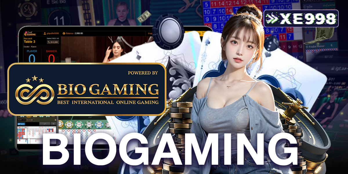 Biogaming ค่ายคาสิโนออนไลน์ครบวงจร รวมสล็อต บาคาร่า และเกมดังทุกประเภท